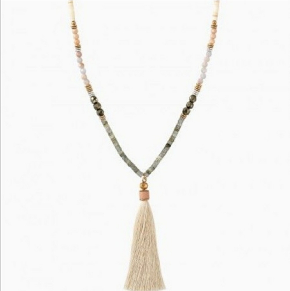 Stella & Dot Tassle Necklace